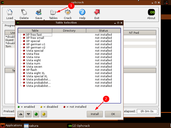 install-rainbow-table