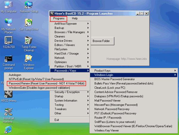 Password Renew