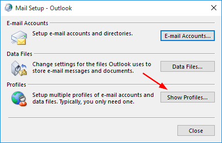 show-outlook-profiles