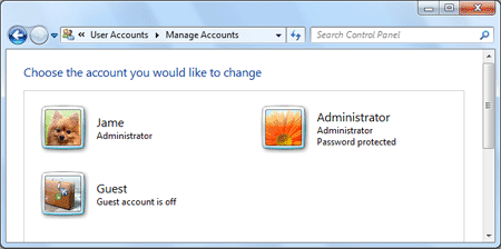 Windows Accounts